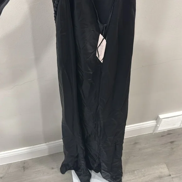 SAU LEE Penelope Gown in Black